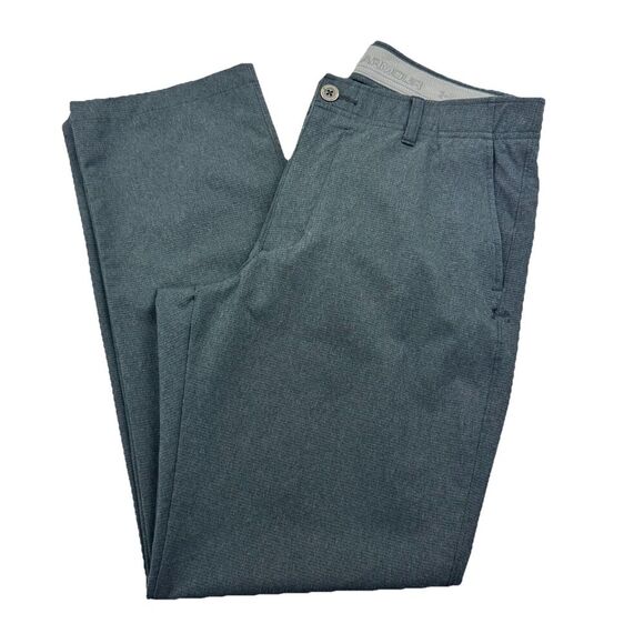 Under Armour Pants Mens 34x30 Grey Golf Active Performance Stretch Loose - Picture 1 of 12